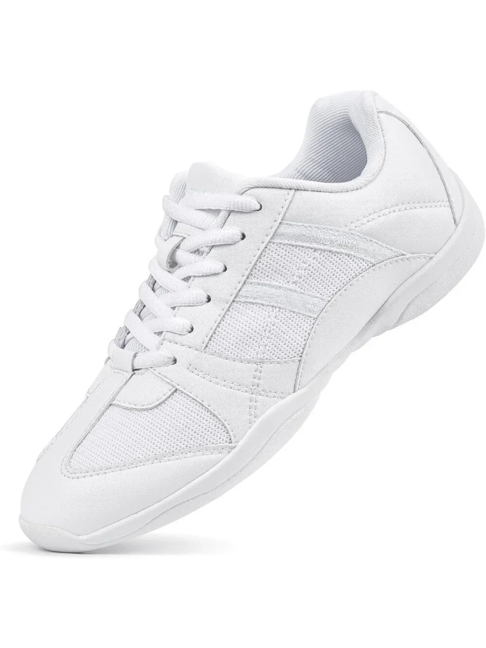 Stylish Black Cheerleading Shoes for Women | Athletic Dance Flats & Sneakers